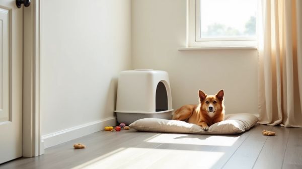 Litière pour chien en appartement : la solution propreté quand on n'a pas de jardin